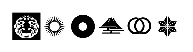 Orient Pattern Dings Set 5  Free Fonts Download