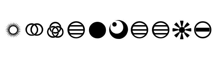Orient Pattern Dings Set 5  Free Fonts Download