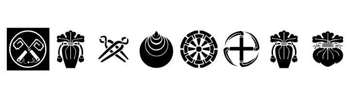 Orient Pattern Dings Set 4  Free Fonts Download