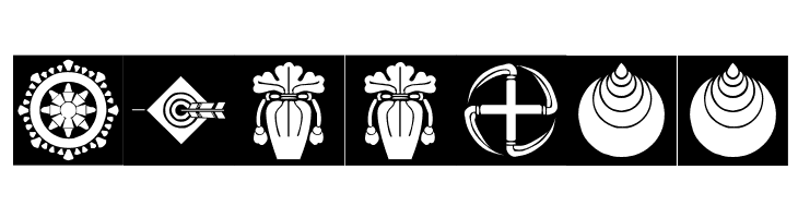 Orient Pattern Dings Set 4  Free Fonts Download