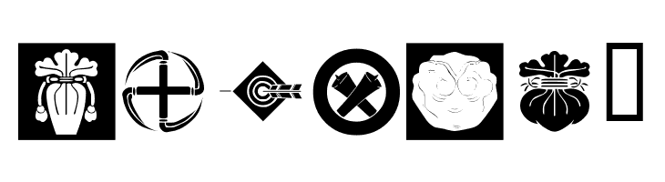 Orient Pattern Dings Set 4  Free Fonts Download