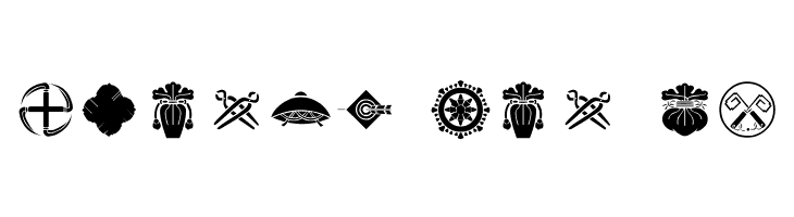 Orient Pattern Dings Set 4  Free Fonts Download