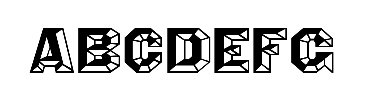 Angles Octagon  Free Fonts Download