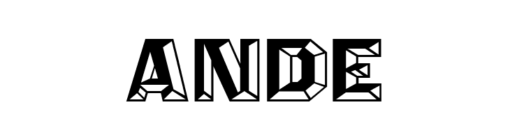 Angles Octagon  Free Fonts Download