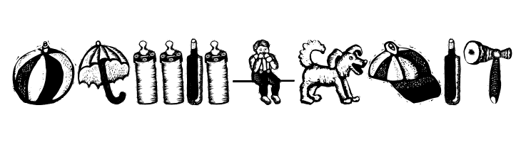 WoodcutSix  Free Fonts Download