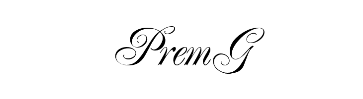 PremG RenaissanceRegular Font