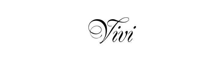 Vivi RenaissanceRegular Font
