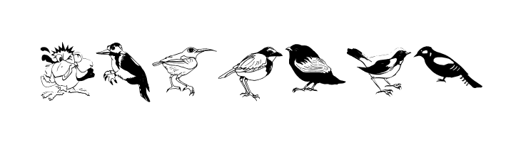Blackbirds  Free Fonts Download