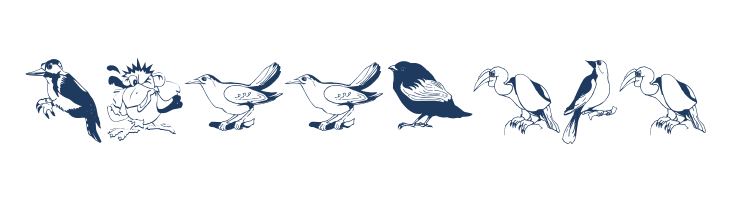 Blackbirds  Free Fonts Download