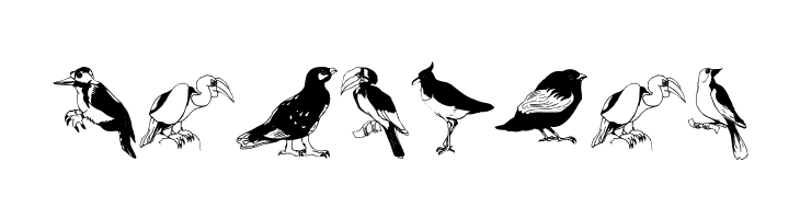 Blackbirds  Free Fonts Download