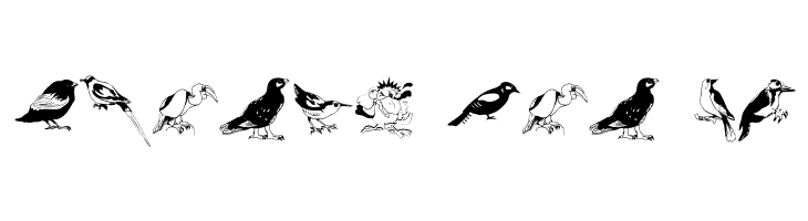 Blackbirds  Free Fonts Download