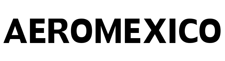 AEROMEXICO KleinsSansCondBold Font