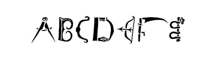 DeBalmeInitials  Free Fonts Download