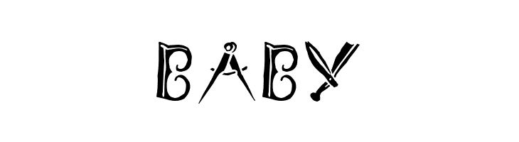 DeBalmeInitials  Free Fonts Download