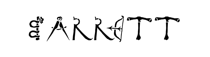 DeBalmeInitials  Free Fonts Download