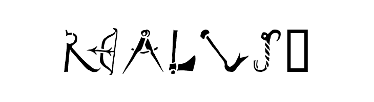 DeBalmeInitials  Free Fonts Download