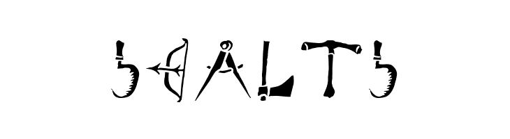 DeBalmeInitials  Free Fonts Download