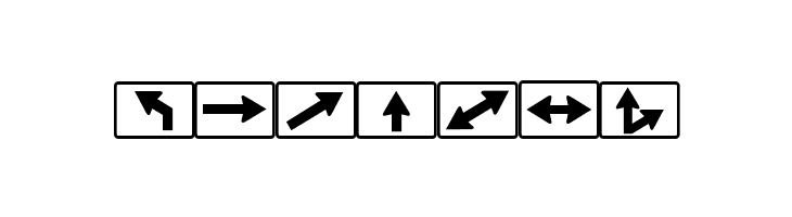 ESRI Transportation  Municipal  Free Fonts Download