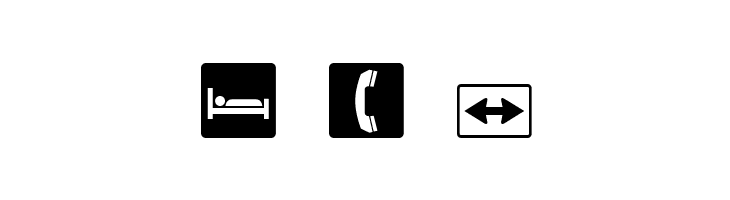 ESRI Transportation  Municipal  Free Fonts Download