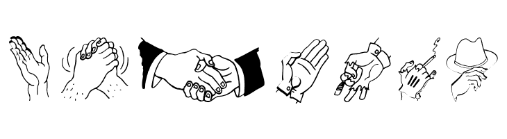 SpeakingHands  Free Fonts Download