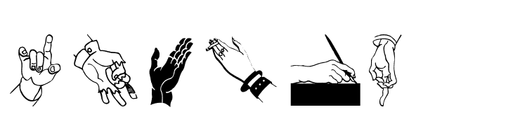 SpeakingHands  Free Fonts Download