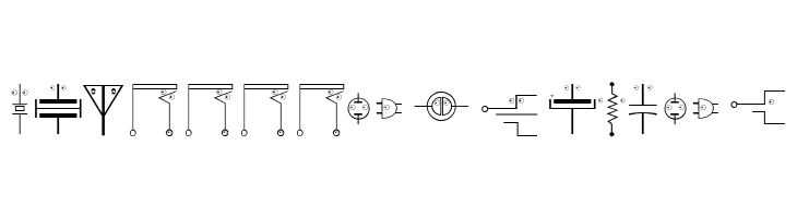 EyelecBats  Free Fonts Download