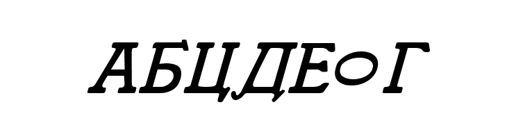 Cyrillic Italic  Free Fonts Download