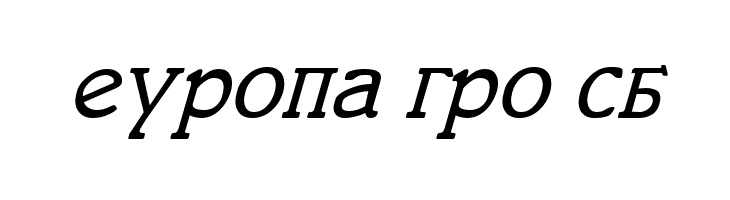 Cyrillic Italic  Free Fonts Download