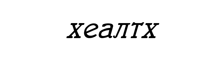 Cyrillic Italic  Free Fonts Download