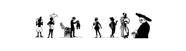 VariousPeople  Free Fonts Download