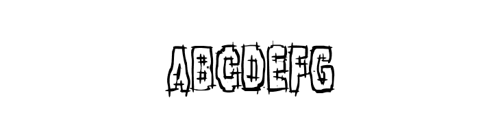 Hack & Slash BRK  Free Fonts Download