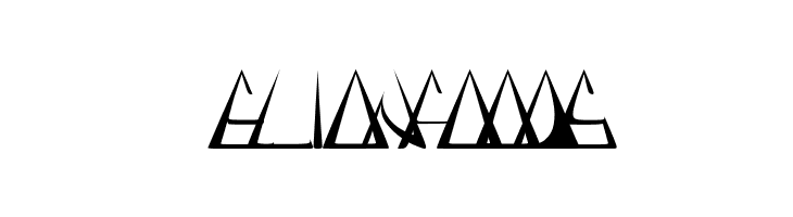 GlOrY ThIn  Free Fonts Download