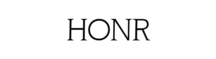 HONR MKLatinLight Font