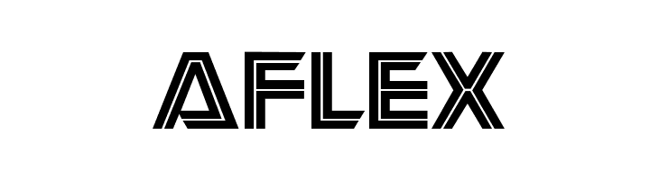 AFLEX Battlestar Font