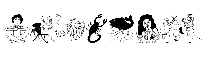 Horoscopish  Free Fonts Download