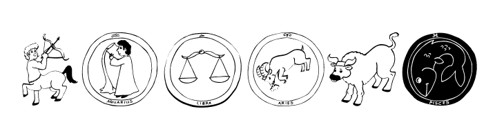 Horoscopish  Free Fonts Download