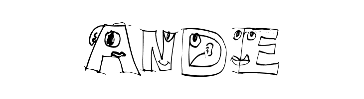 EyesAlphabet  Free Fonts Download