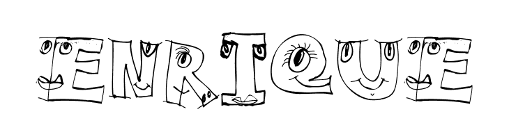 EyesAlphabet  Free Fonts Download