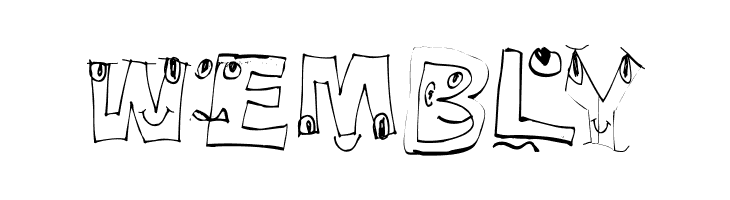 EyesAlphabet  Free Fonts Download