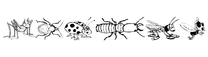 InsectsMK  Free Fonts Download