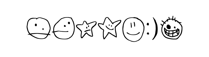 Tombats Smilies  Free Fonts Download