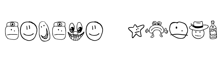 Tombats Smilies  Free Fonts Download