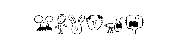 Tombats Smilies  Free Fonts Download