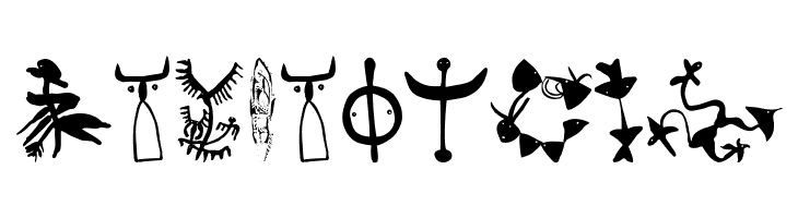 EthnoSigns  Free Fonts Download