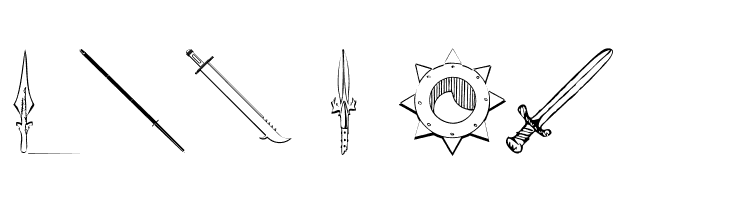 Weapons  Free Fonts Download