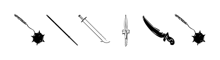 Weapons  Free Fonts Download