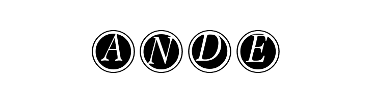 GaraNitialsFramed  Free Fonts Download