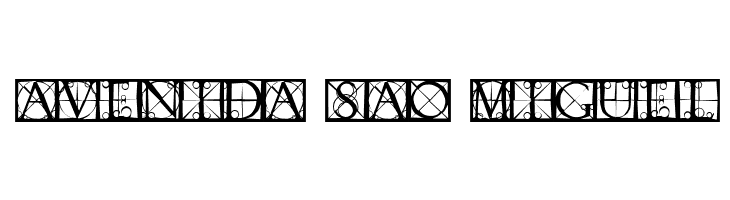 CapsRandomishBricks  Free Fonts Download