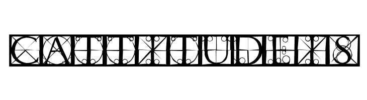 CapsRandomishBricks  Free Fonts Download