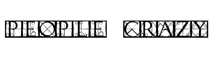 CapsRandomishBricks  Free Fonts Download